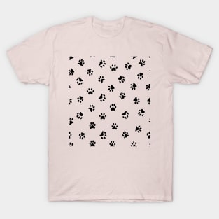 Wild Animal paw Print T-Shirt